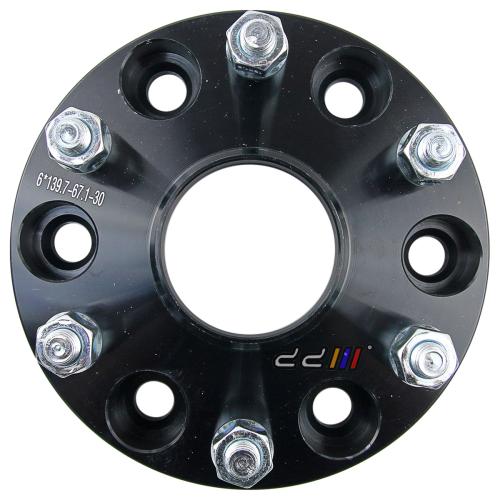2x 30mm 12x1.5 6x139.7mm Hub Centric Wheel Spacer For Mitsubishi Triton 2005-ON