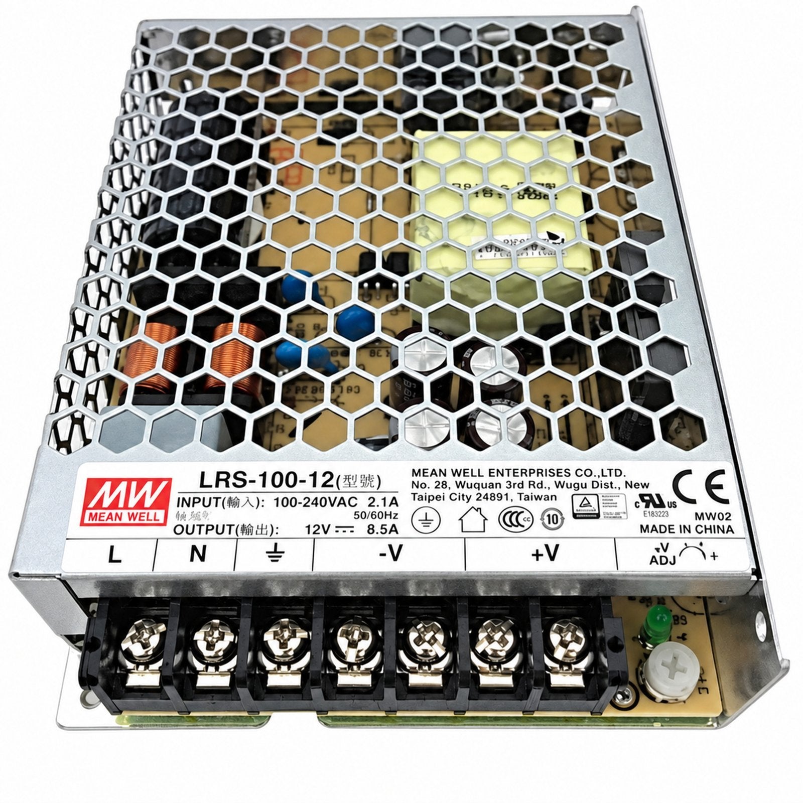 Mean Well MW LRS-100-12 8.5A 100W Single Output Switching Power Supply LED