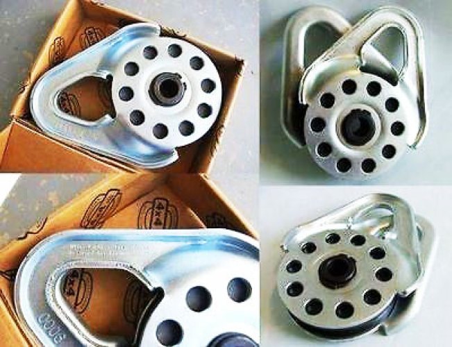 9 Tons Heavy Duty Snatch Block Pulley 4WD Recovery Rescue suit Hand/Power Winch