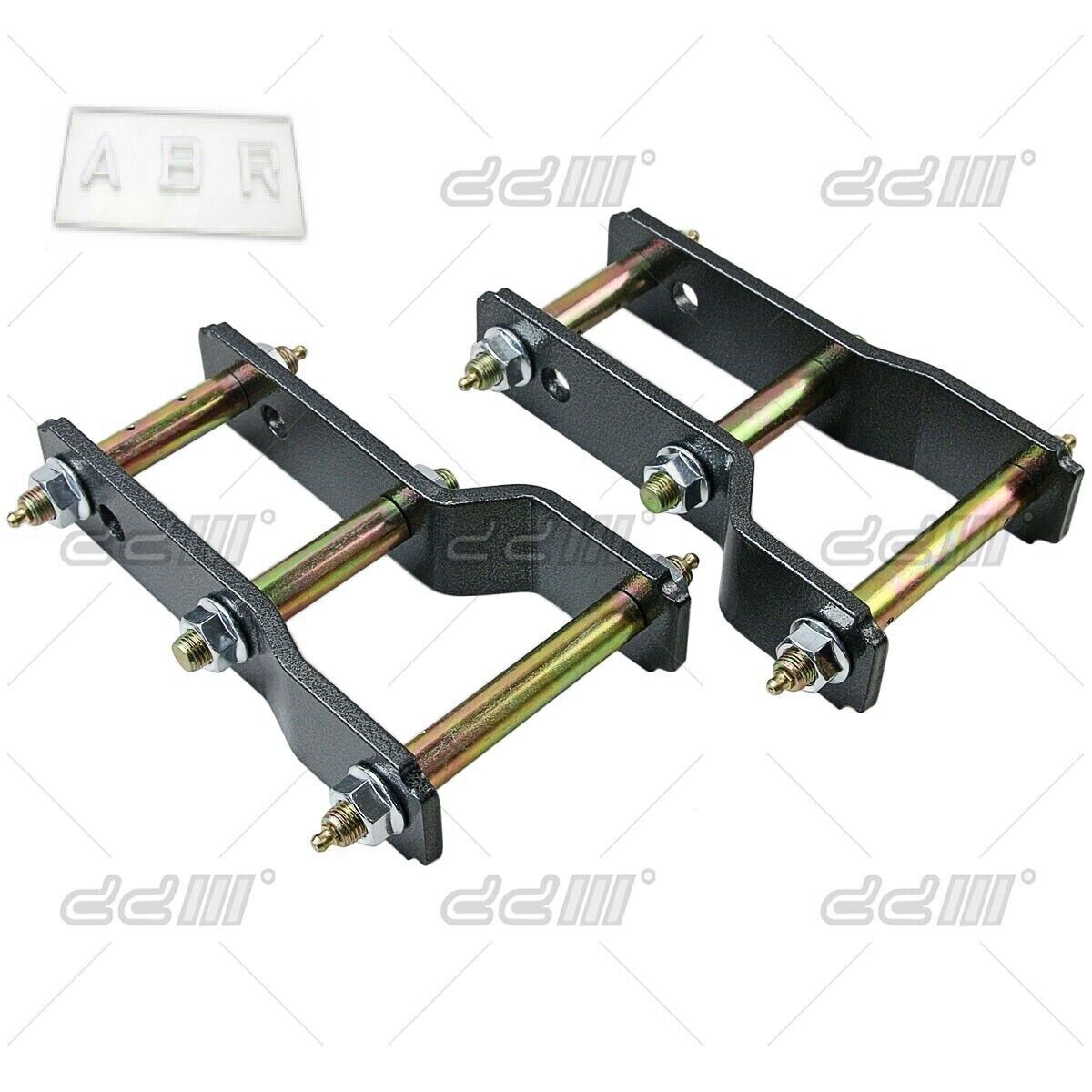 Front 3" Rear 2" Lift Kits Strut Spacer Shackle For Isuzu D-Max 4x4 4WD 2021-ON