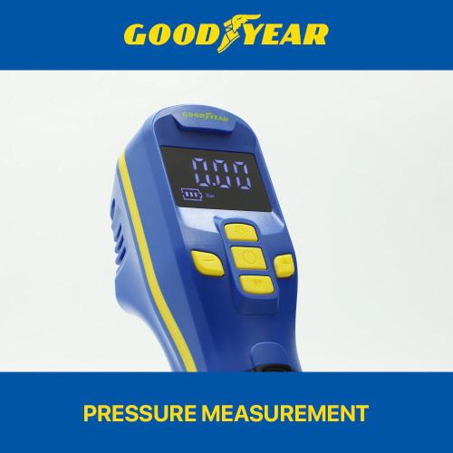 Goodyear Wireless Portable Small Digital Tire Pressure Detection Inflator Pump f