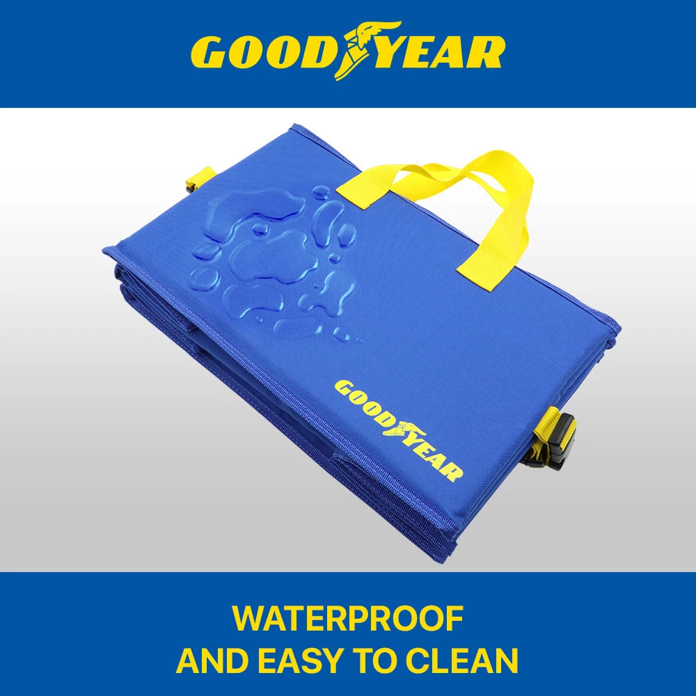 Goodyear Car Trunk Storage Organizer Box Truck Boot Bonnet Organiser Foldable Co