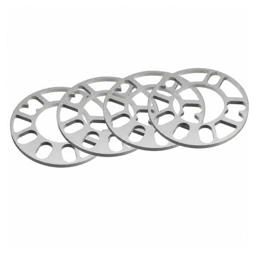 4pcs 8mm Aluminum Wheel Spacers Shims For Universal 4/5 Stud 114.3 120