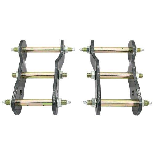 2" Rear Raise Up Greasable H Shackles Lift Kit For Mitsubishi Triton L200 05-15