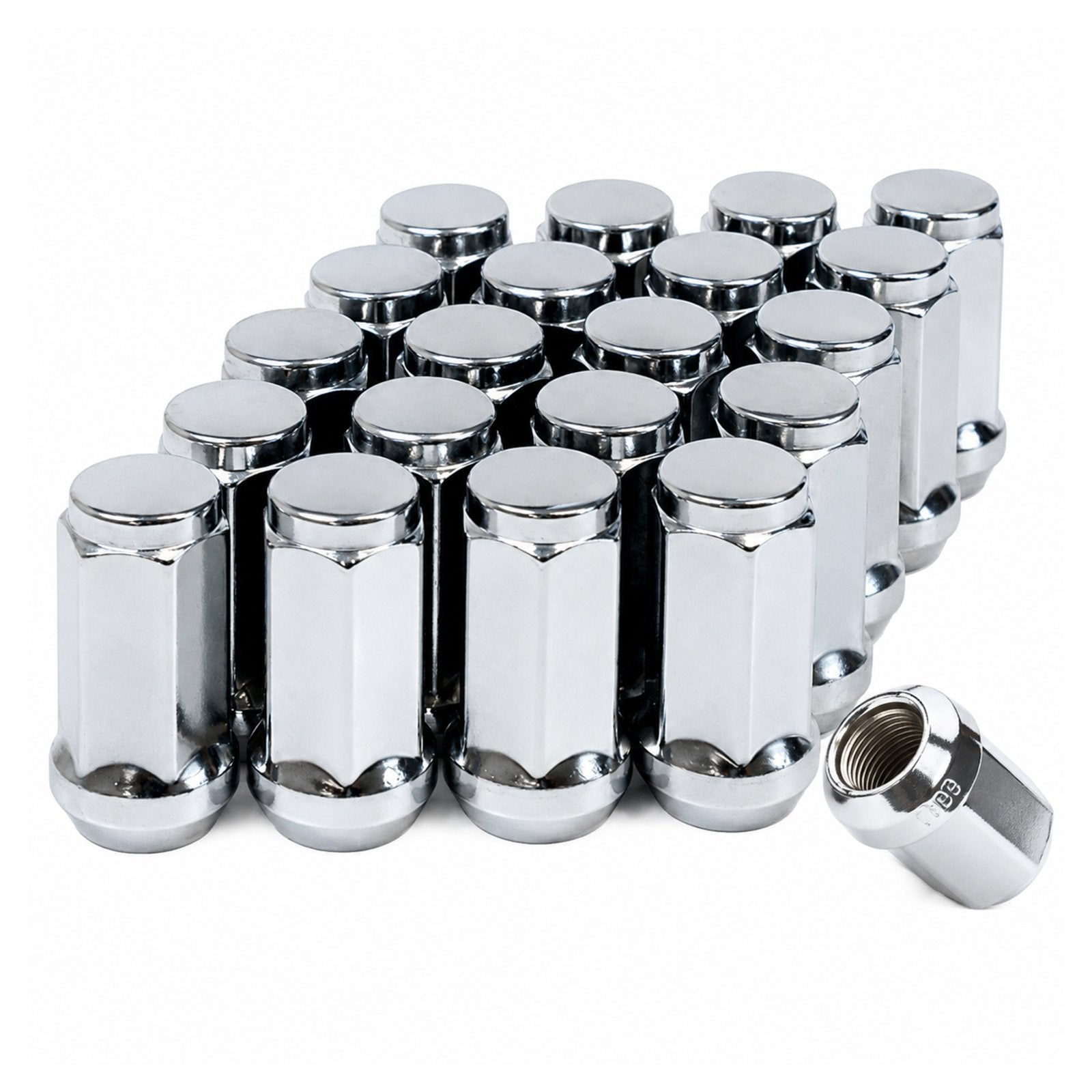 20x 1/2" Chrome Wheel Nuts 45mm Lug Nuts For Ford Falcon EA EB EF EL AU BA BF FG