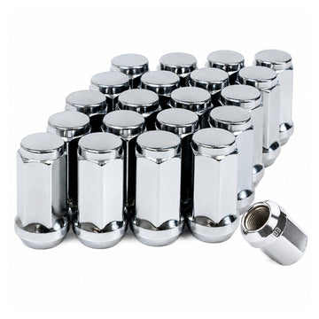 20x 1/2" Chrome Wheel Nuts 45mm Lug Nuts For Ford Falcon EA EB EF EL AU BA BF FG