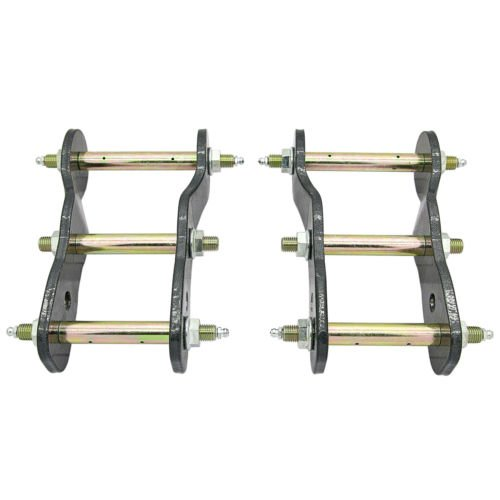 2" Rear Raise Up Greasable H Shackles Lift Kit For Mitsubishi Triton L200 05-15