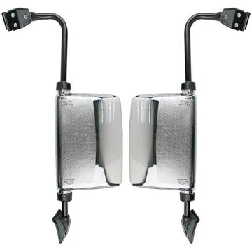 1 Pair Manual Door Side Mirror For Mitsubishi Pajero NA-NG L047 L049 1982-1991