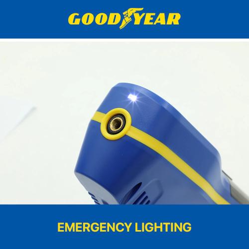 Goodyear Wireless Portable Small Digital Tire Pressure Detection Inflator Pump f