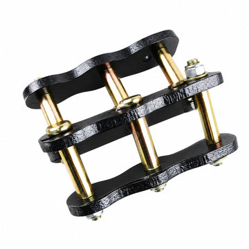 2Inch Extended Rear Shackles Pair up to 50mm Frontier For Navara D22 Bravado