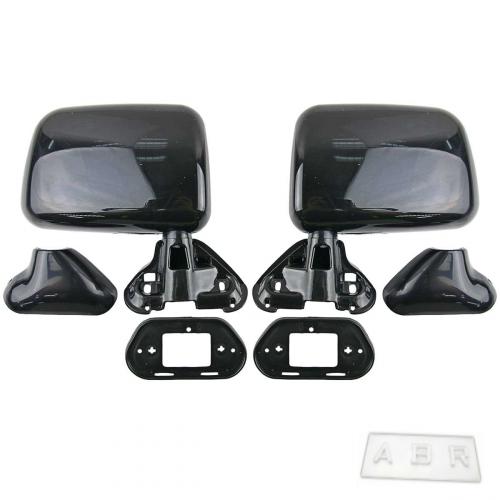 1 Pair Left Right Door Wing Mirror For Toyota Hilux Pickup MK3 106 1988-1997