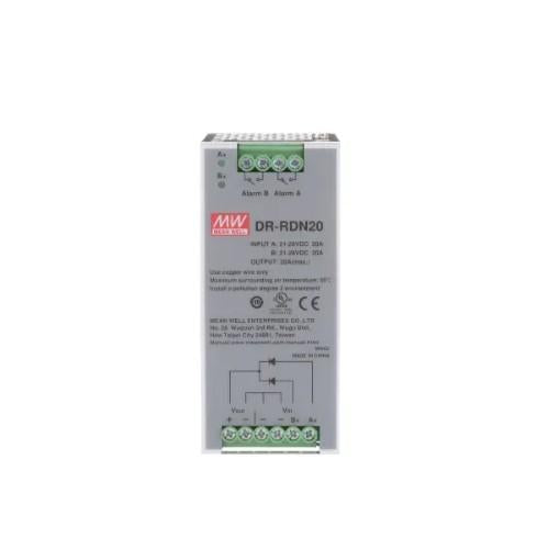 Mean Well MW DR-RDN20 24V 20A DIN Rail Redendant Module