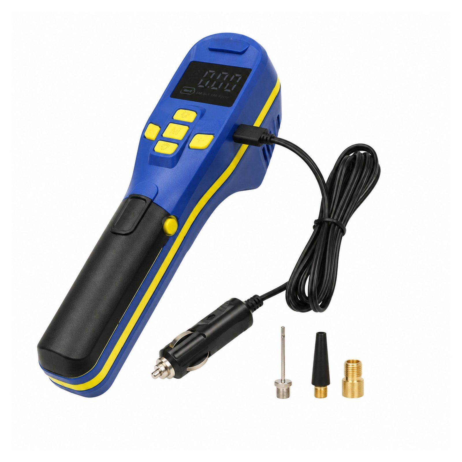 Goodyear Wireless Portable Small Digital Tire Pressure Detection Inflator Pump for Car Bike Motorcycle