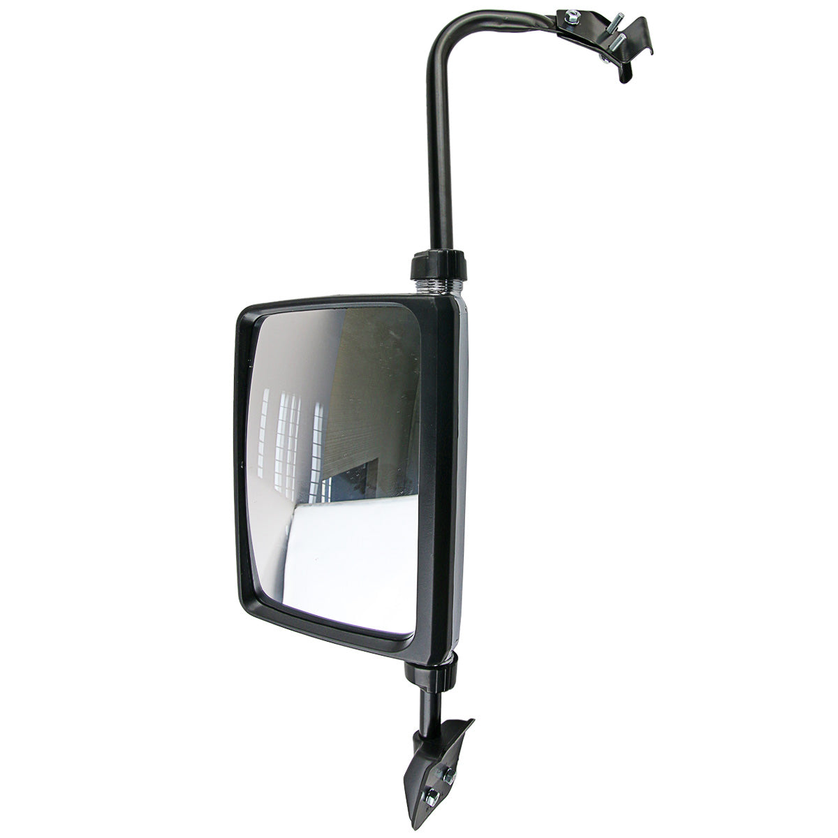 Front Left Chrome Manual Door Side Mirror For Mitsubishi Pajero L047 L049 82-91