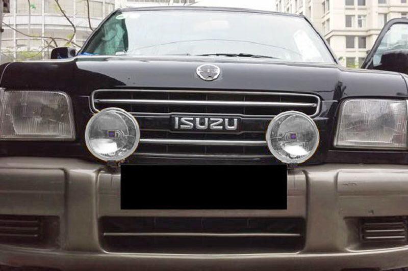 1 Pair HELLA Comet 500 Clear Lens H3 12V Round Driving Spot Light Fog Lamp