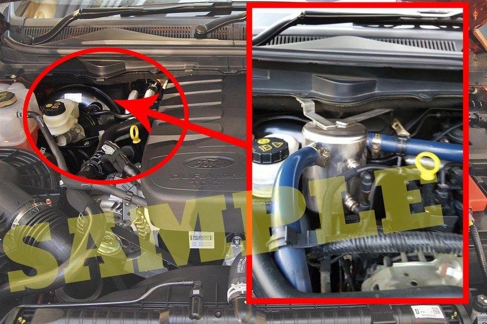 Stainless Steel Oil Catch Can Tank for Ford Ranger T6 2.2L Turbo Diesel 2011++