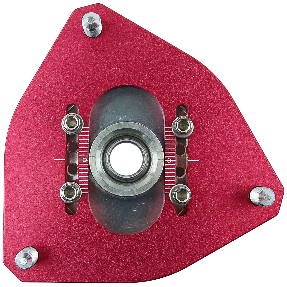 Front Coilover Camber Plate Adjustable Top Mount For Mitsubishi Lancer EVO 4 5 6