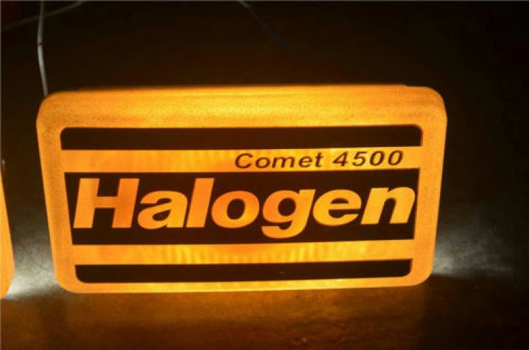 OffRoad Rally Yellow Driving Fog Lamps Spot Light Comet 12V Toyota AE86 MR2 AW11