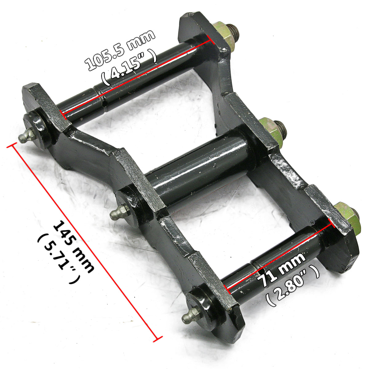 Lift Up 2" Front Greasable Shackles Lift Kit For Hilux LN65 LN106 SFA 1983-1997