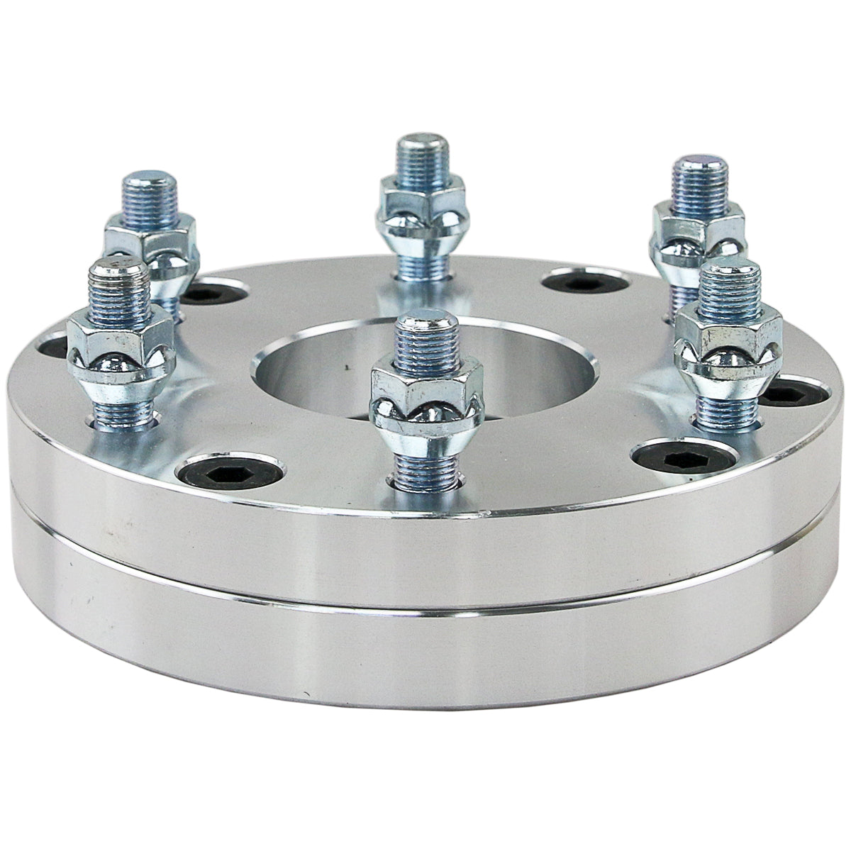 (2) 40mm 1/2-20RH 5x114.3 to 6x139.7mm Wheel Spacer For Cherokee Wrangler YJ TJ