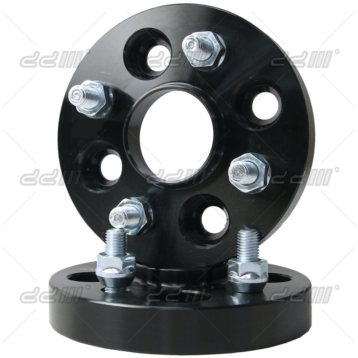 (2) 20mm 12x1.5 4x100mm Hub Centric Wheel Spacer For Honda Civic Proton Wira