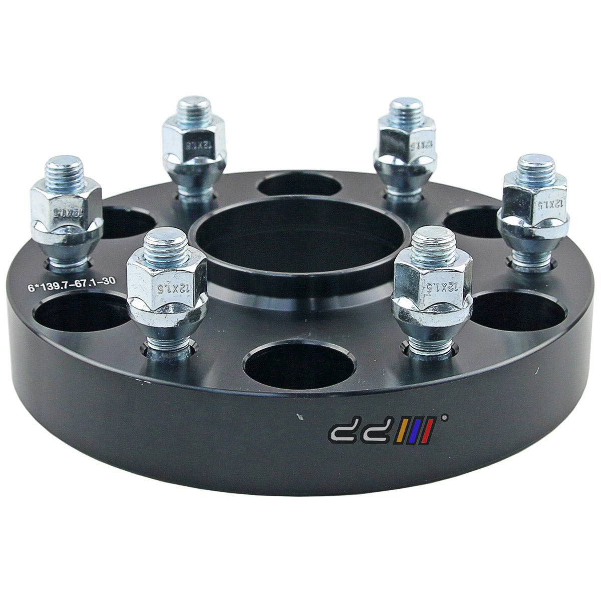 2x 30mm 12x1.5 6x139.7mm Hub Centric Wheel Spacer For Mitsubishi Triton 2005-ON