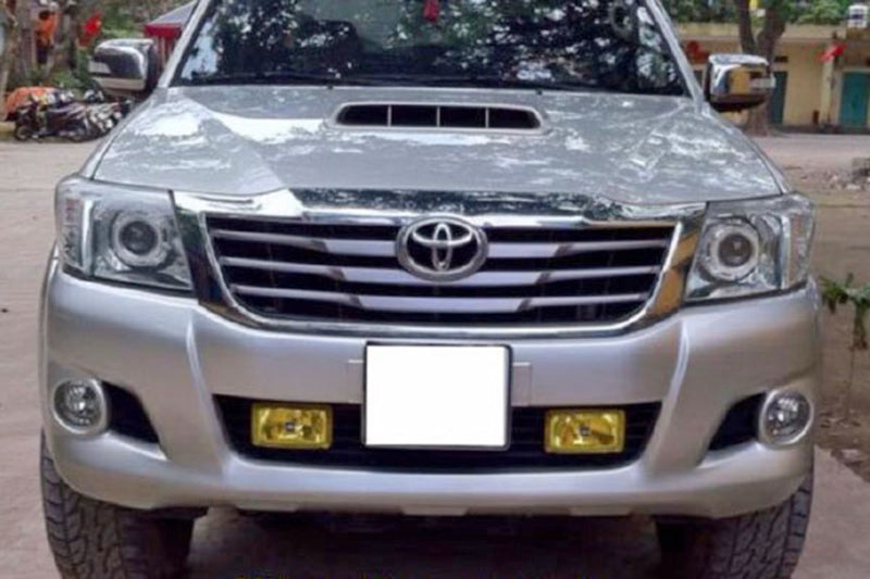 1 Pair HELLA Comet 450 Yellow Lens H3 12V Driving Spot Light Fog Lamp Universal