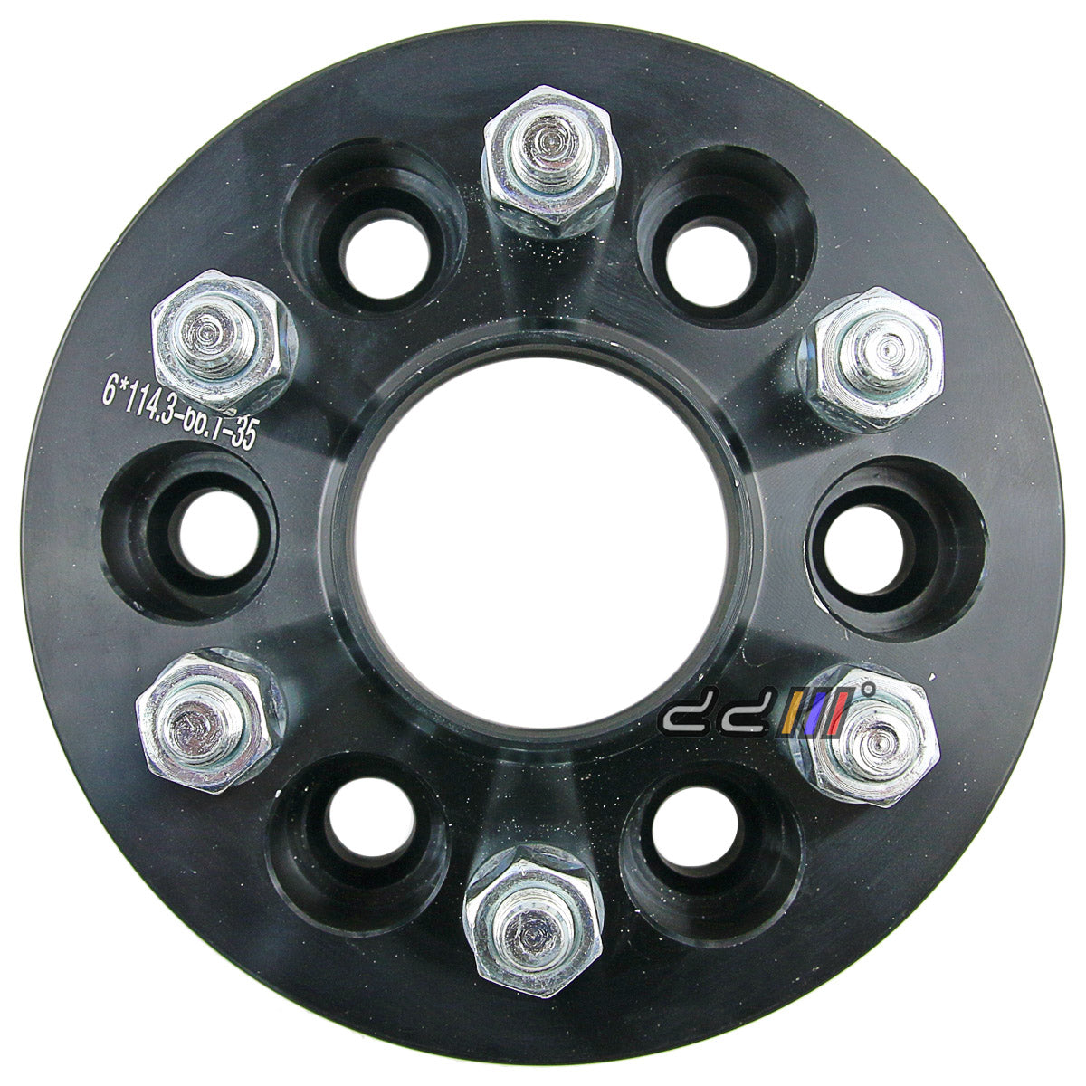 2x 35mm 12x1.25 6x114.3mm Hub Centric Wheel Spacer For Nissan Navara D40 NP300