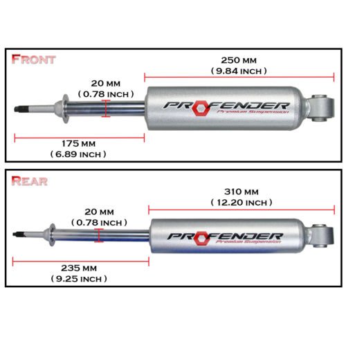 PROFENDER Suspension Shock Absorber Mitsubishi Pajero Rear Coil Spring 1991-1999
