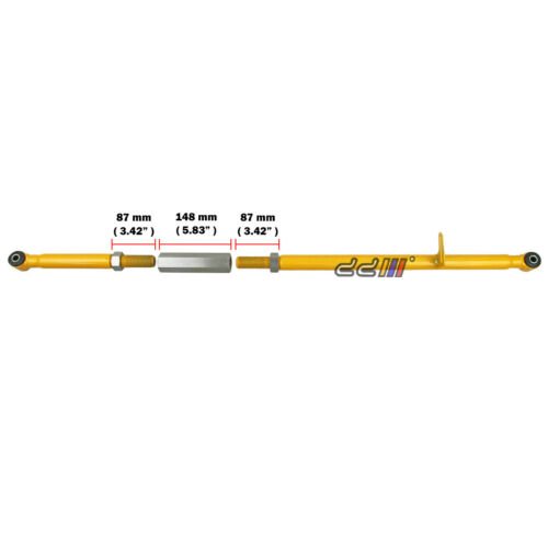 Rear Adjustable Panhard Rod Bar For Land Cruiser Prado 90 95 Lift Up 2"-4" 96-02