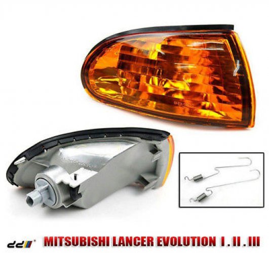 Front Headlight Lamp For Mitsubishi Lancer Evolution EVO 1 2 3 CD9A CE9A 1992-95