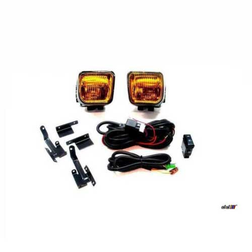 Civic EK 96-98 JDM SIR Style Front Bumper Yellow Winjet Fog Driving Light Lamp