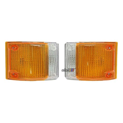 1 Pair Turn Signal Corner Light Lamp For Isuzu Elf Truck NPR NKR NHR 1985-93
