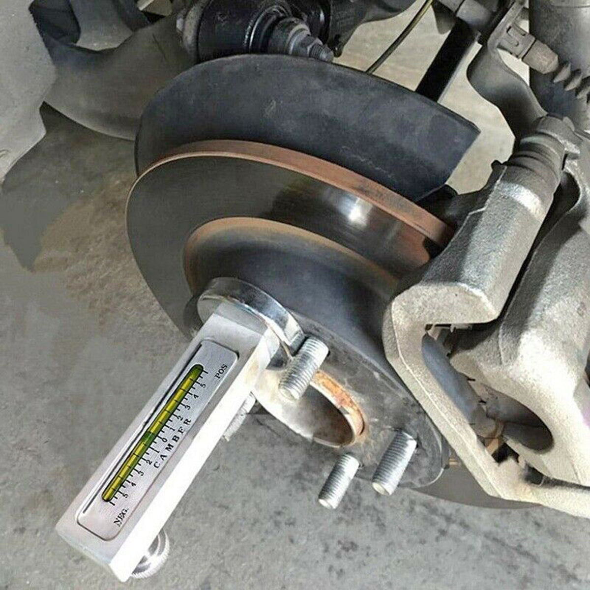 Adjustable Magnetic Gauge Tool Camber Castor Strut Wheel Alignment Truck Car Pickup