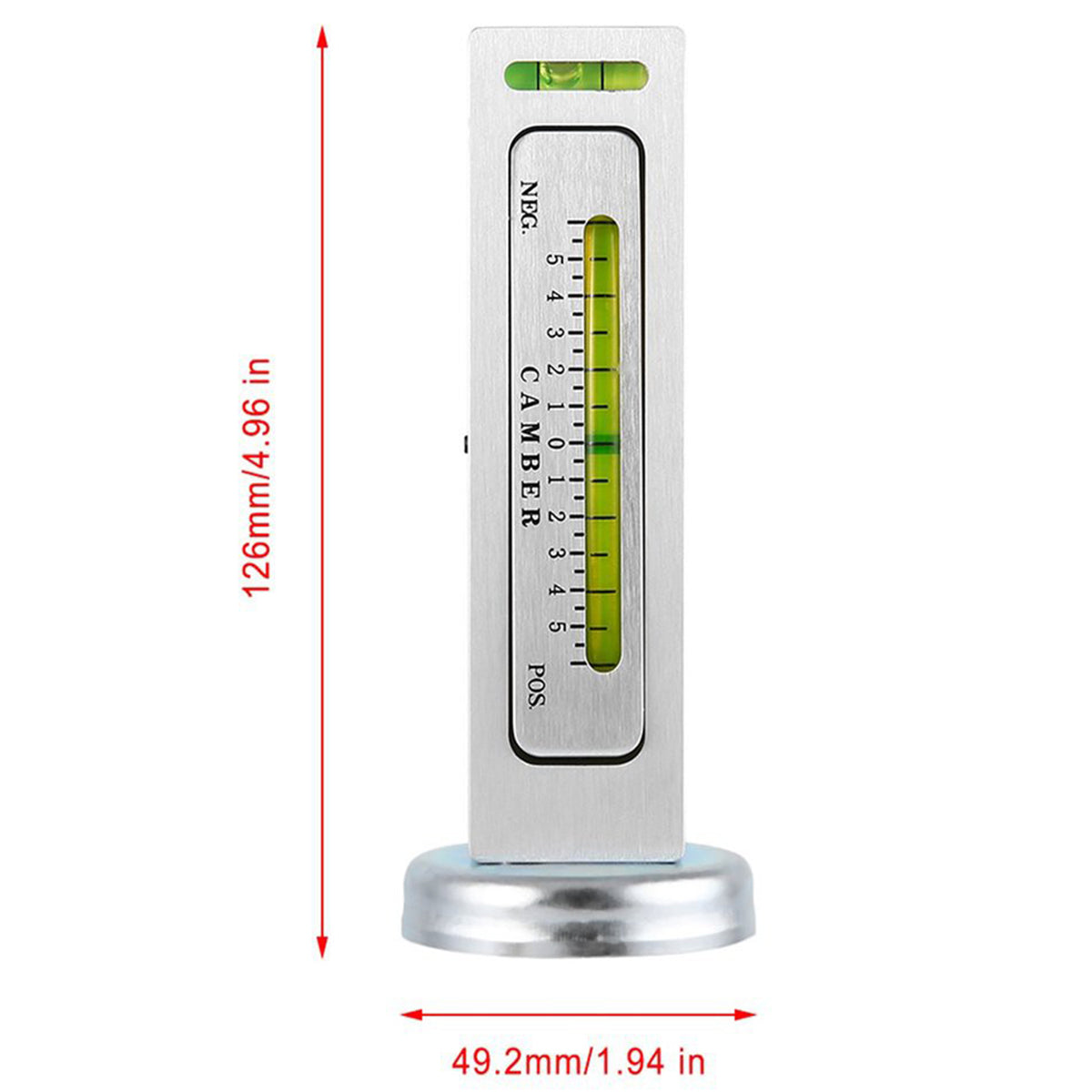 Adjustable Magnetic Gauge Tool Camber Castor Strut Wheel Alignment Truck Car Pickup