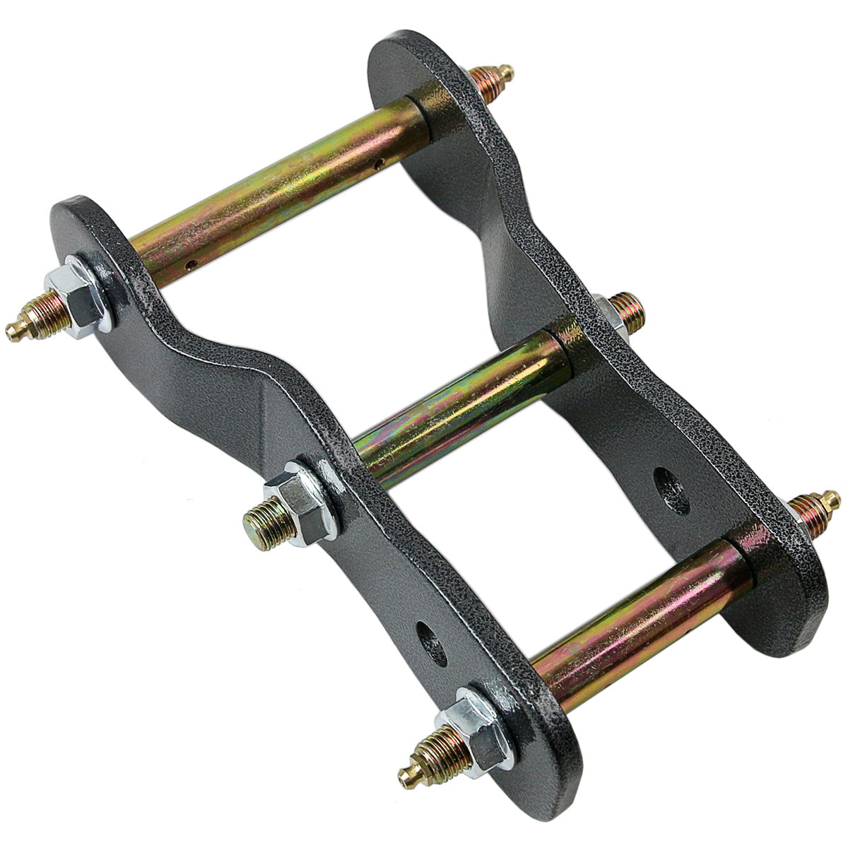 2" Rear Extended Lift Up Greasable Shackles For Mitsubishi Triton MQ MR 2015-24