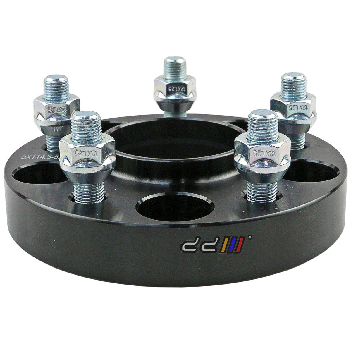 2x 25mm 12x1.25 5x114.3mm Hub Centric Wheel Spacer For Nissan Silvia Skyline