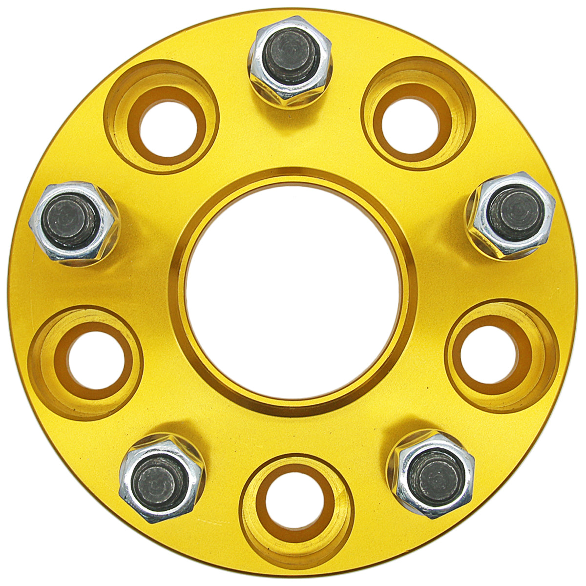 2 pcs 25mm 5 Studs 12 x 1.5 PCD 5 x 114.3 to 5 x 114.3 mm Wheel Spacer Spacers