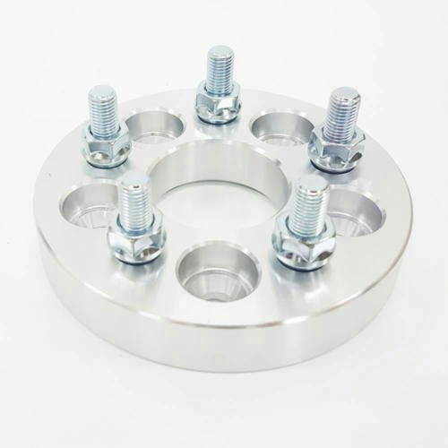 2pcs 25mm 5X100 To 5X100 M12x1.25 Wheel Spacers Adapter For Subaru GC8 GF