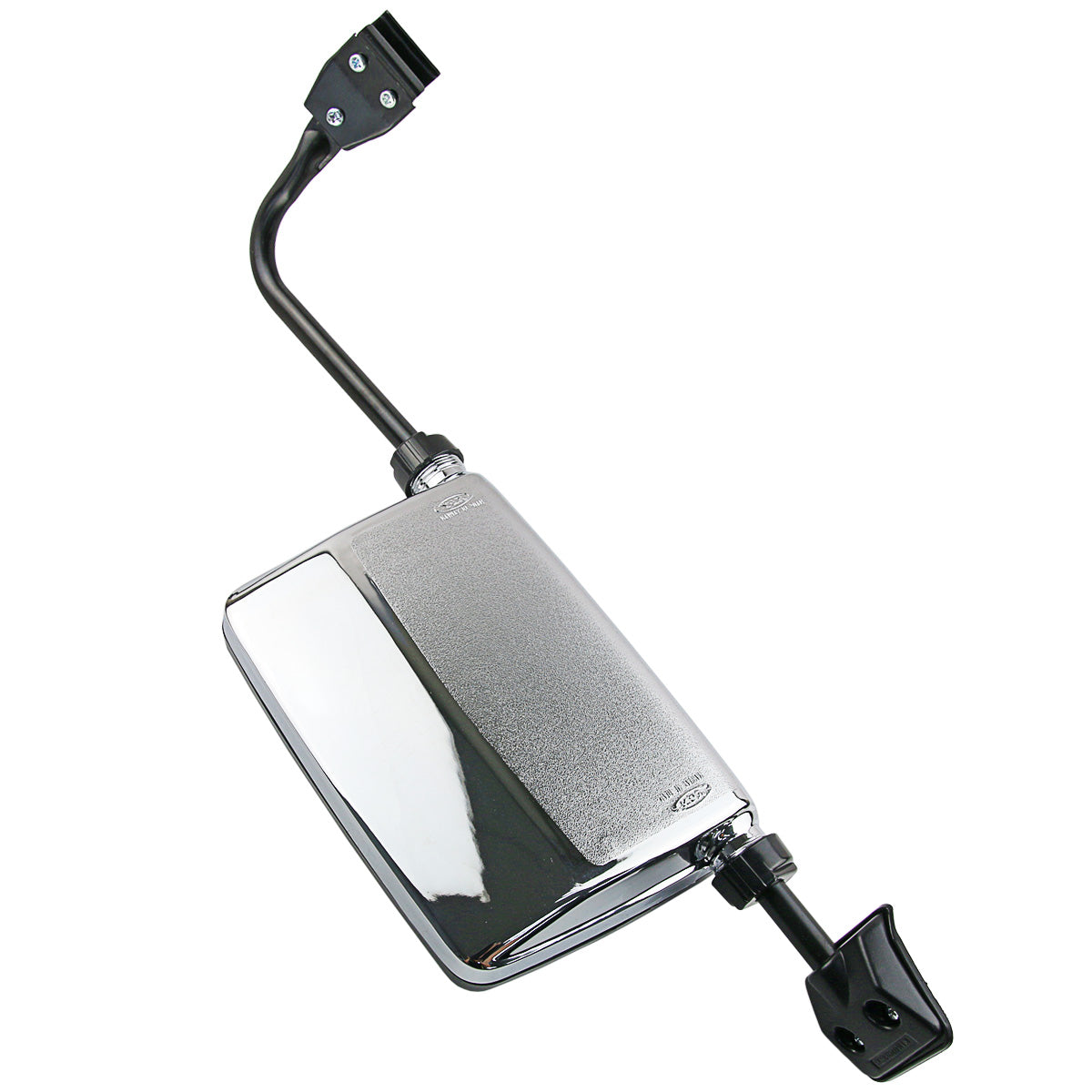 Front Right Chrome Manual Door Side Mirror For Mitsubishi Pajero L047 L049 82-91