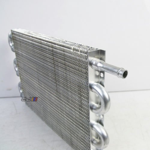 6 Row Universal Auto Transmision Aluminium Oil Cooler Converter 252x190x19mm