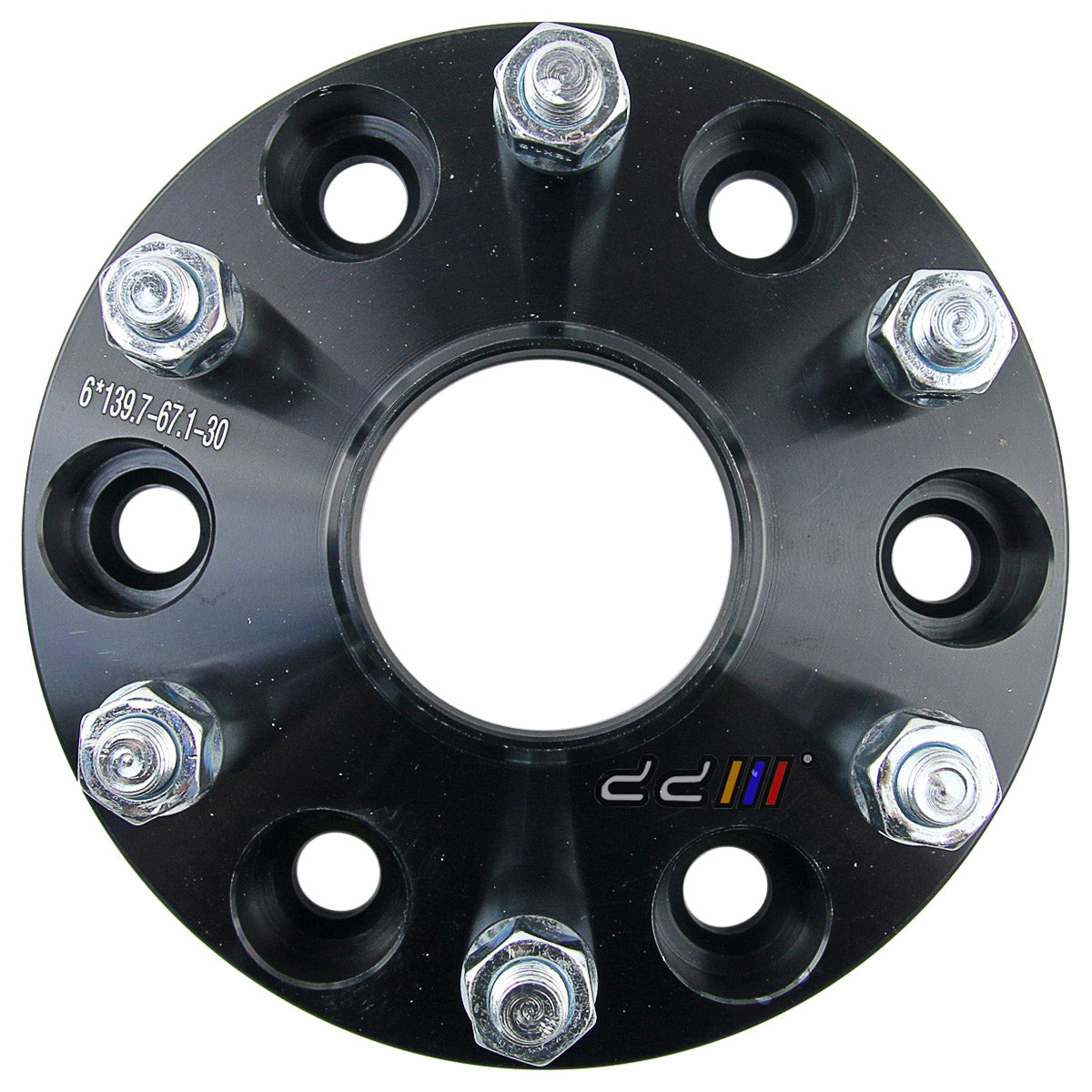 2x 30mm 12x1.5 6x139.7mm Hub Centric Wheel Spacer For Mitsubishi Triton 2005-ON