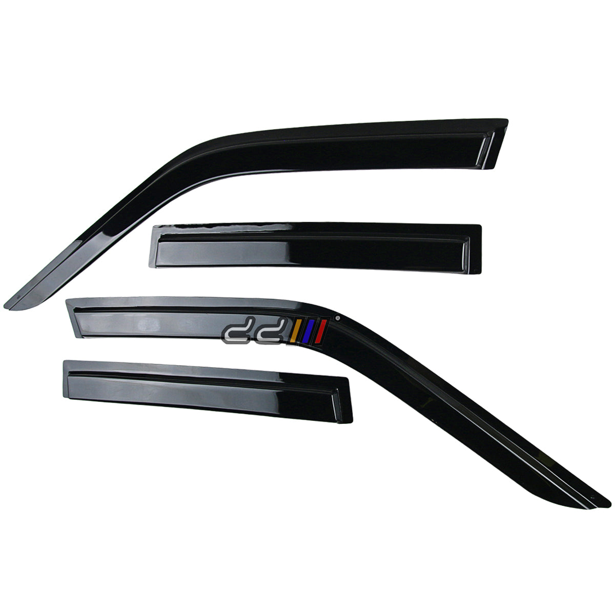 Weathershield Car Window Door Visor Wind Deflector Fits Honda Civic EF 4DR 88-91