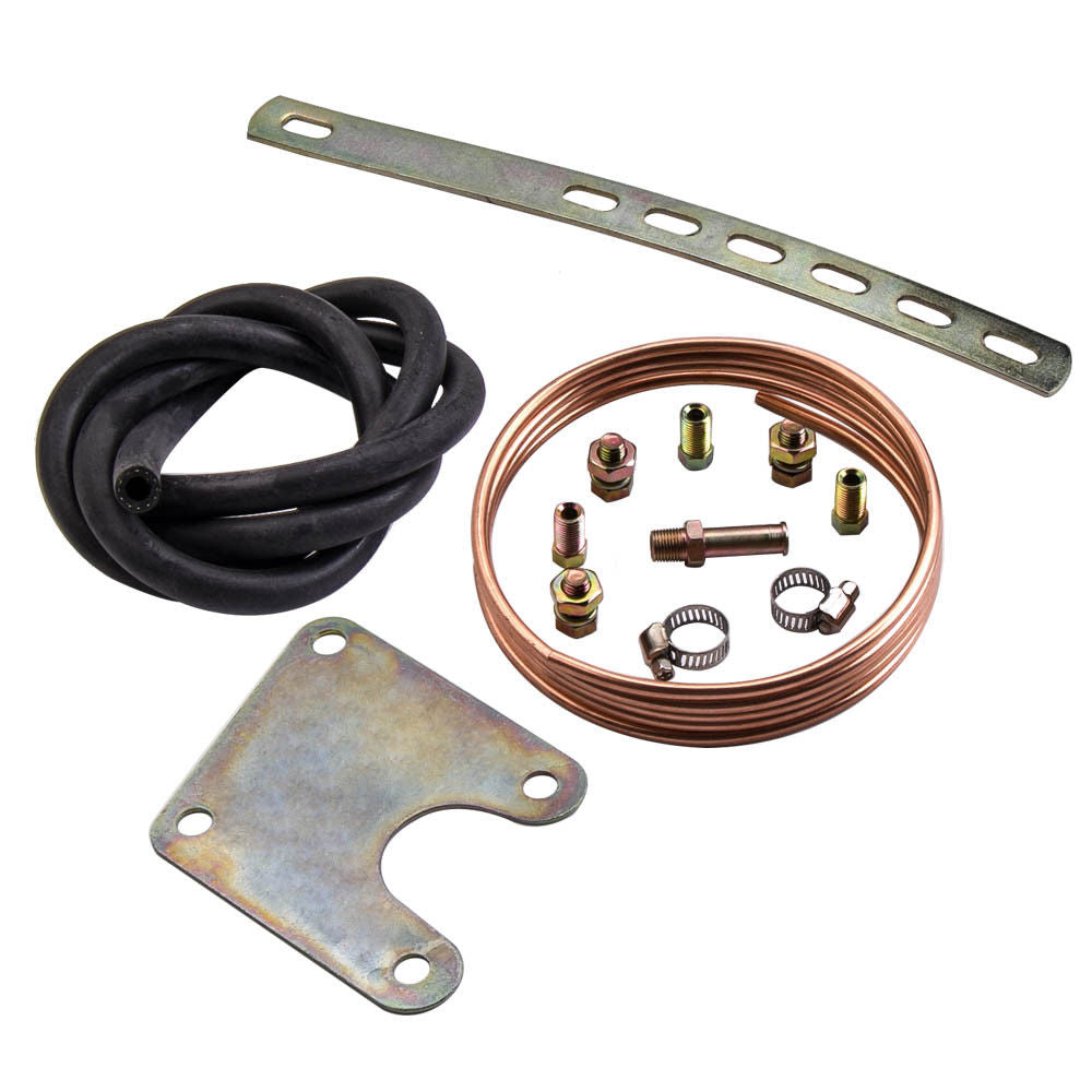 VH44 Remote Brake Booster + Bracket Mounting Kit For 4 Wheel Drum Brake Datsun