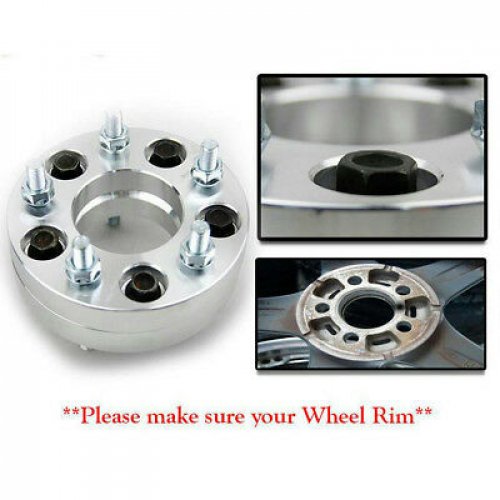 New 2pcs Billet 25mm Alloy Wheel spacer Adapter 5x120 12x1.5 stud FOR BMW Series