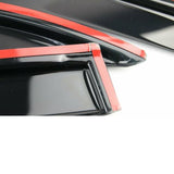 WeatherShield Window Visor Deflector For Honda Civic EJ6 8 EK3 4 5 4Dr Sedan