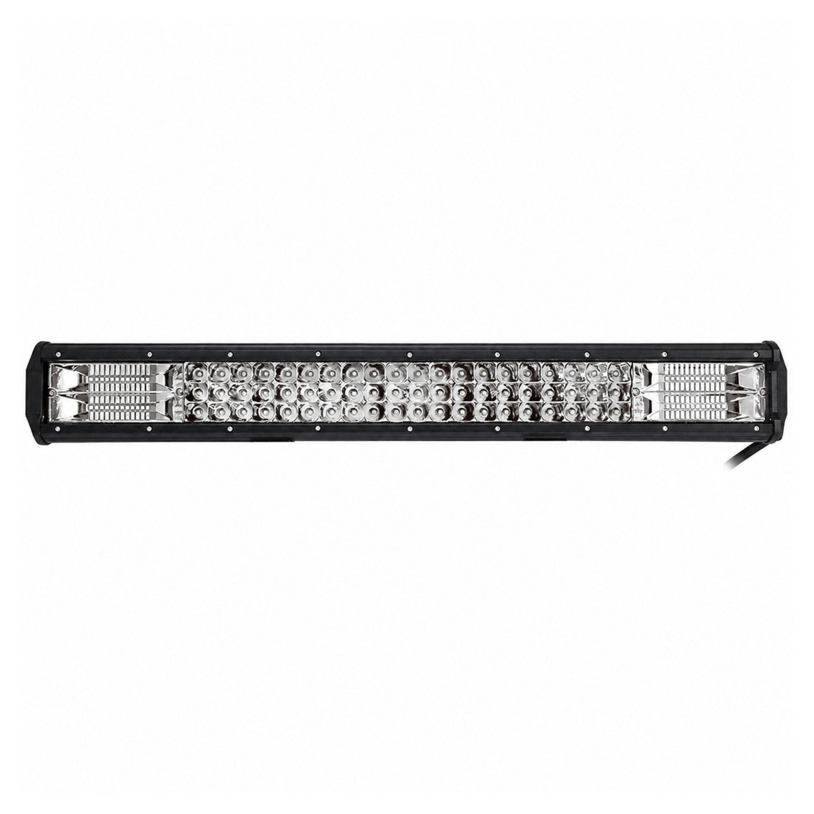 23'' inch 30000LM 360W White Tri-Row LED Work Light Bar Spot Offroad Car Truck