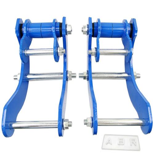 2" Rear Leaf Spring Shackles Lift Kit For Mitsubishi Triton MQ MR 2.4 2015-2023