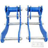 2" Rear Leaf Spring Shackles Lift Kit For Mitsubishi Triton MQ MR 2.4 2015-2023