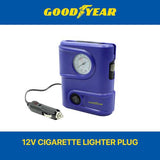 Goodyear Air Compressor Tire Air Pump 120PSI 12V 75W 10A With Storage Bag